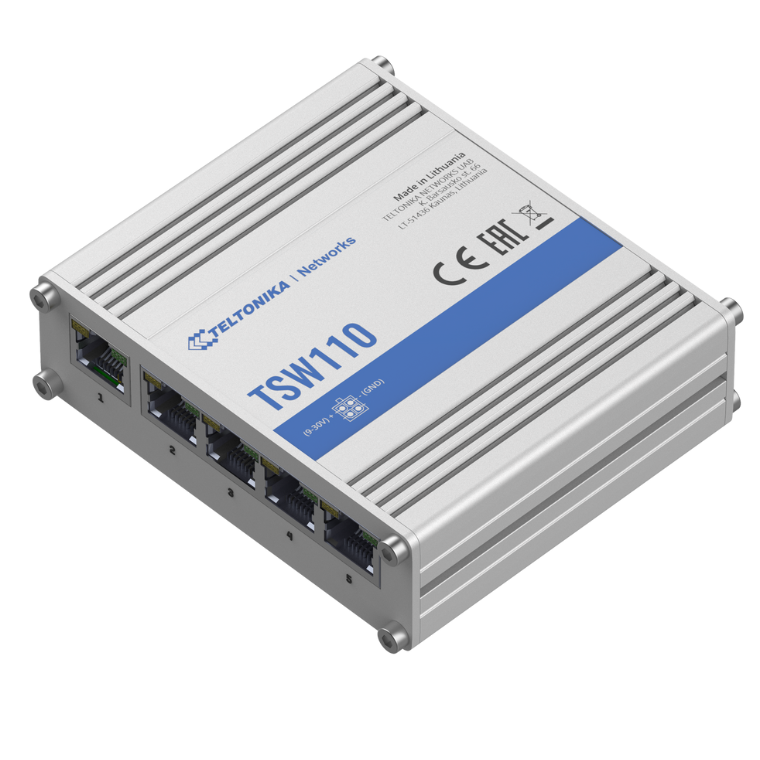 Switch TSW110 (5 portas Gigabit Ethernet )