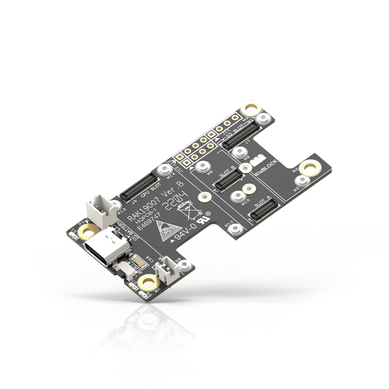 RAK19007 (Placa Base Compacta para WisBlock com USB-C e Melhorias de Desempenho)