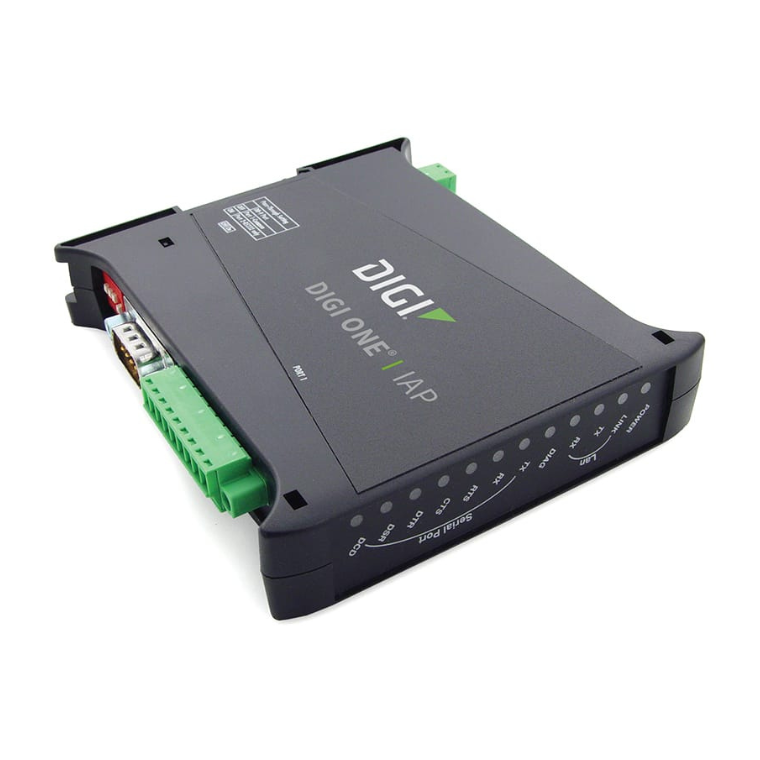 Digi One IAP (Conversão Multi-Protocolo, Resistente a Ambientes Hostis, Suporte Multi-Master)